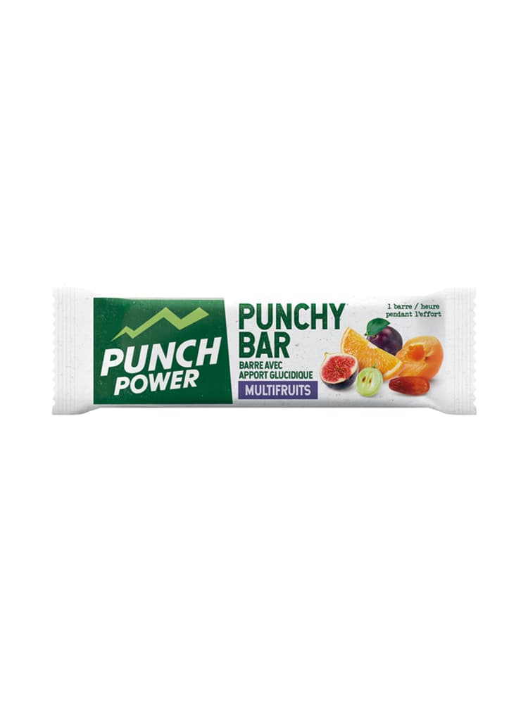 Punch Power Punchy Bar Barre Énergétique 30 g - Saveur : Multifruits
