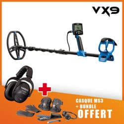 Garrett Vortex VX9 + Casque MS3 Z-Lynk et Vortex Bundle offerts